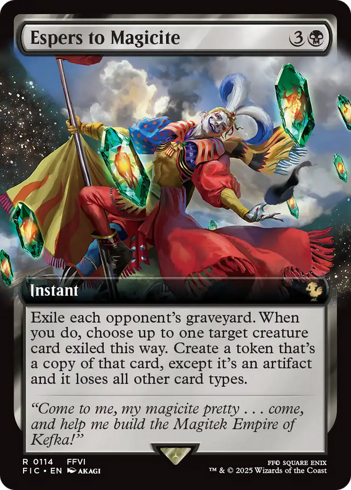 Espers to Magicite (Extended Art) [FINAL FANTASY Commander] Magic: The Gathering