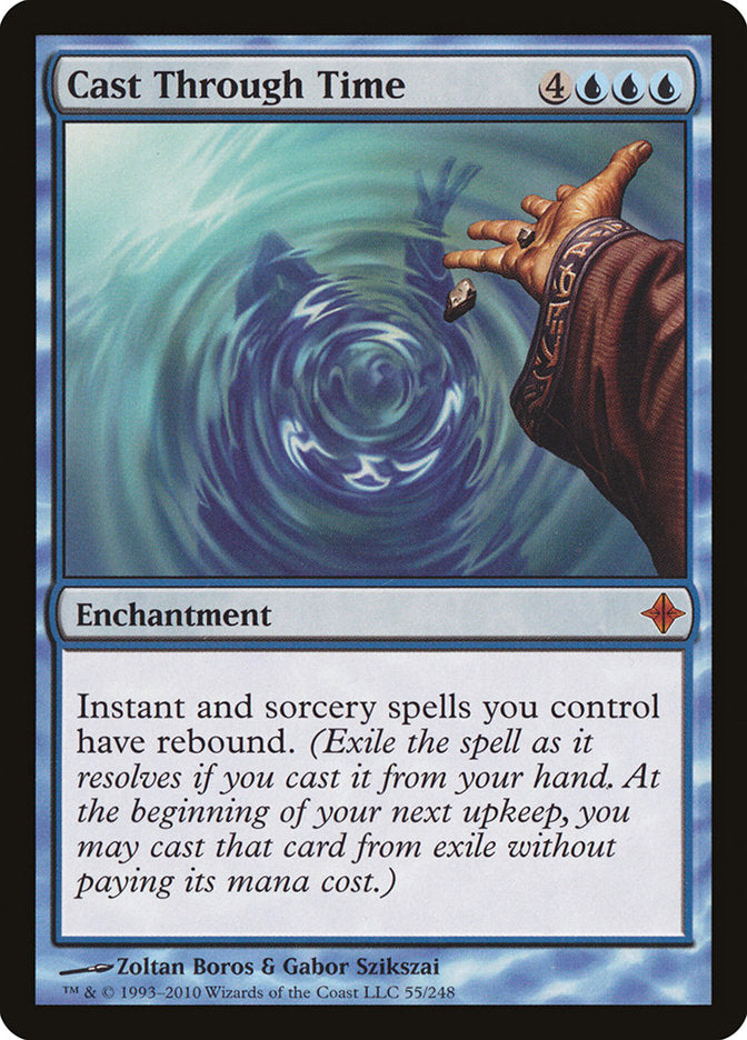 Cast Through Time [Rise of the Eldrazi] Magic: The Gathering