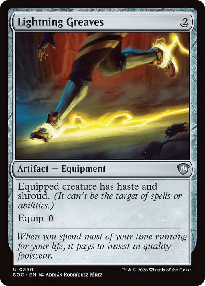 Lightning Greaves [Secrets of Strixhaven Commander]