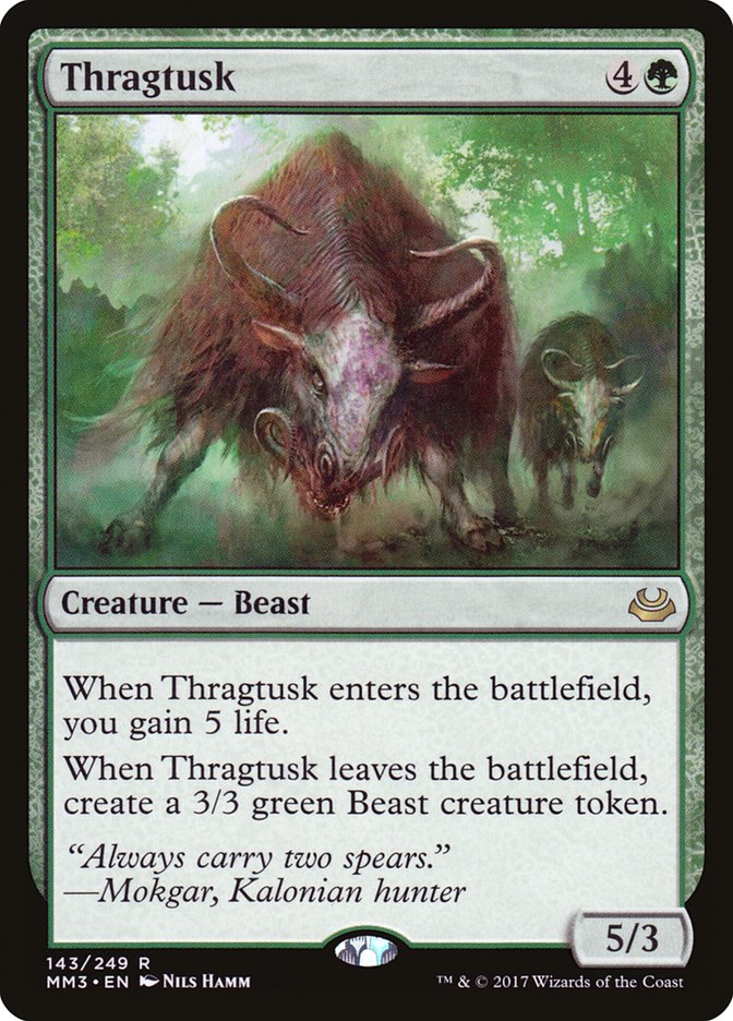 Thragtusk [Modern Masters 2017] Magic: The Gathering