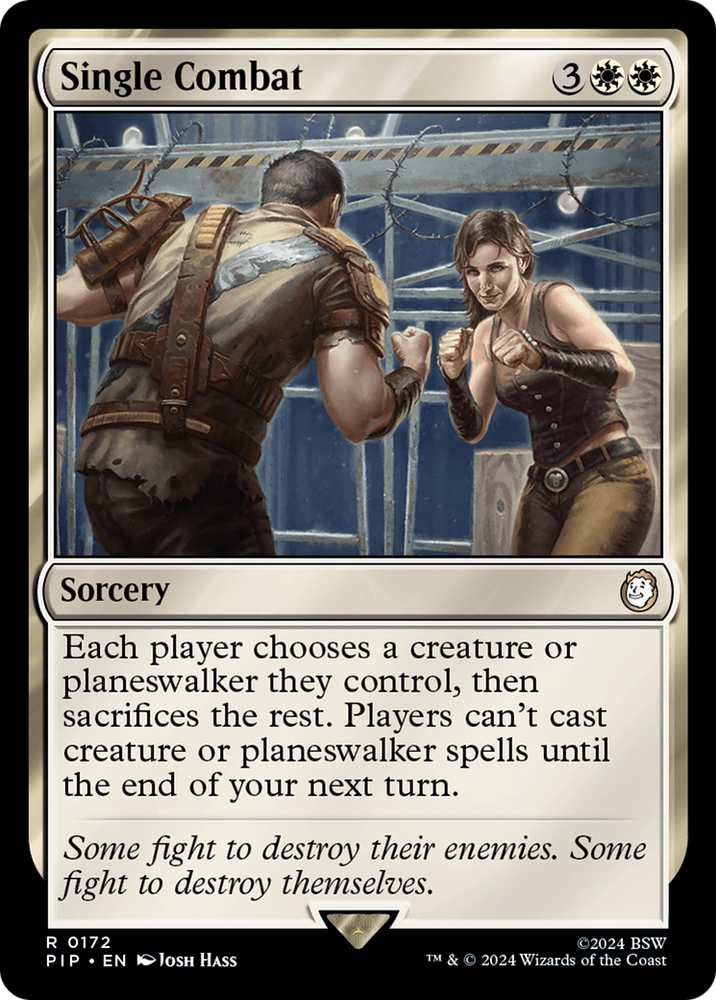 Single Combat [Fallout] Magic: The Gathering