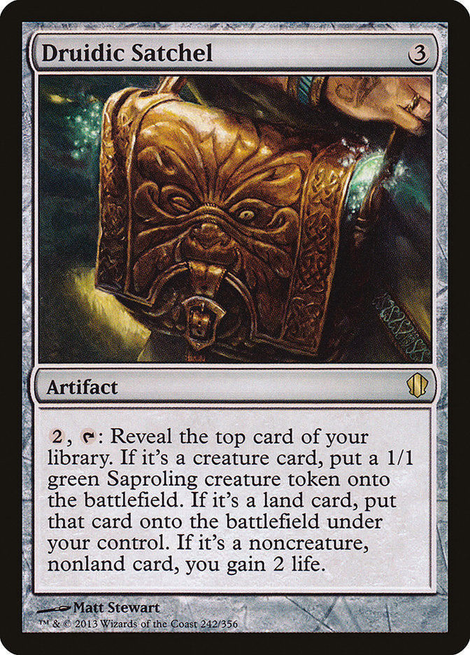 Druidic Satchel [Commander 2013] Magic: The Gathering