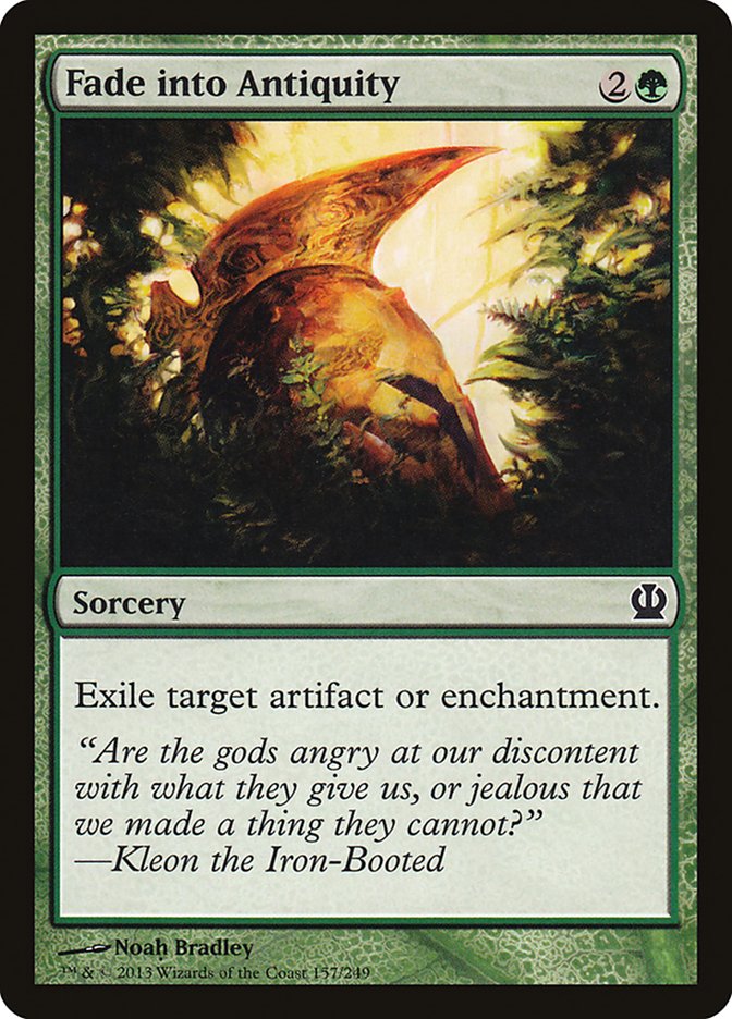 Fade into Antiquity [Theros] Magic: The Gathering