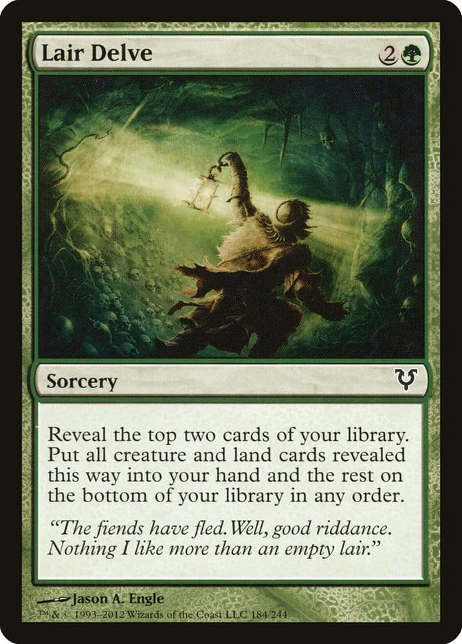 Lair Delve [Avacyn Restored] Magic: The Gathering