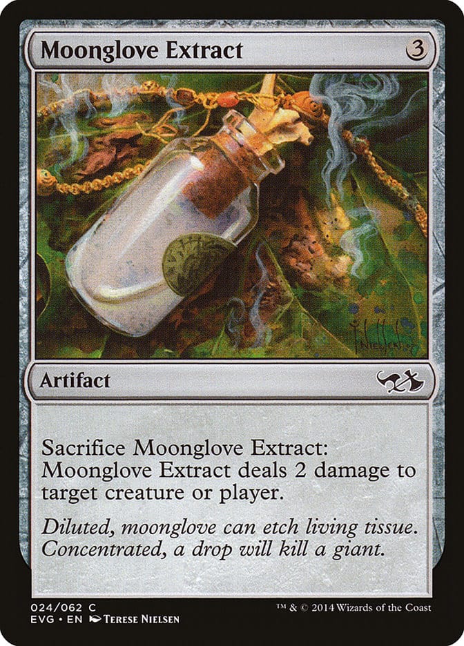 Moonglove Extract (Elves vs. Goblins) [Duel Decks Anthology] Magic: The Gathering