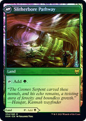 Darkbore Pathway // Slitherbore Pathway [Kaldheim Prerelease Promos] Magic: The Gathering