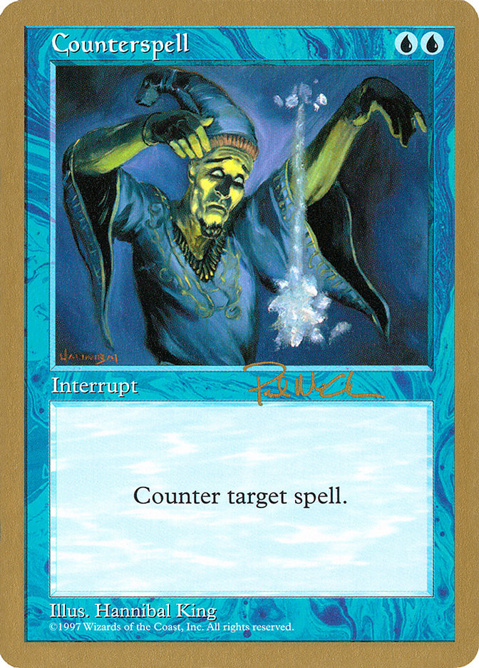 Counterspell (Paul McCabe) [World Championship Decks 1997] Magic: The Gathering