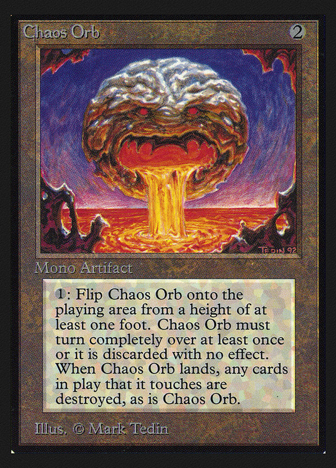 Chaos Orb [Collectors' Edition] Magic: The Gathering
