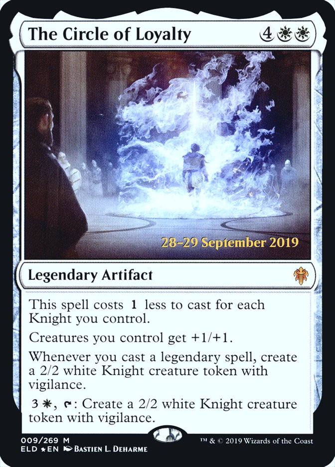 The Circle of Loyalty [Throne of Eldraine Prerelease Promos] Magic: The Gathering