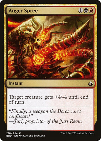 Auger Spree [Battlebond] Magic: The Gathering