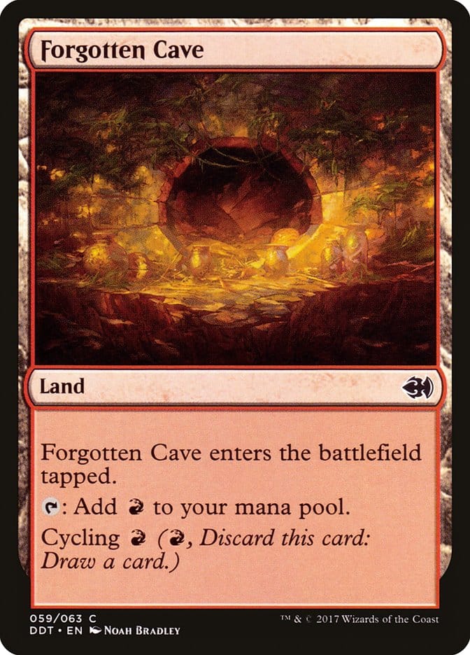Forgotten Cave [Duel Decks: Merfolk vs. Goblins] Magic: The Gathering