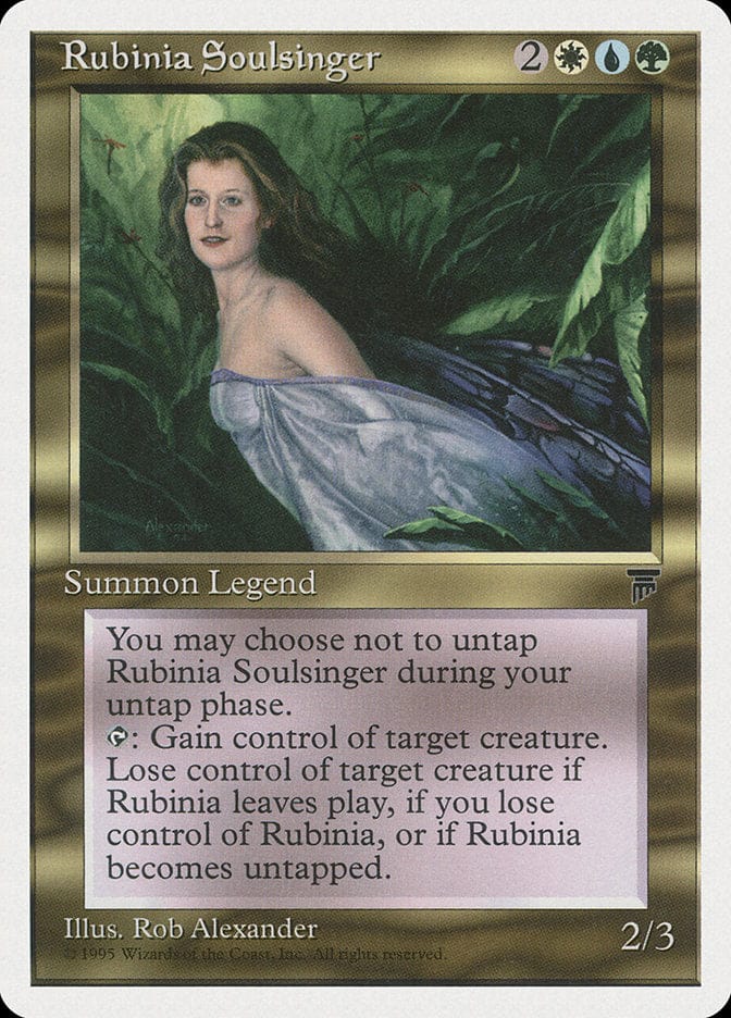 Rubinia Soulsinger [Chronicles] Magic: The Gathering