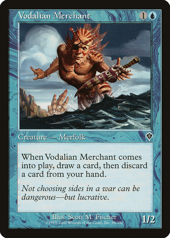Vodalian Merchant [Invasion] Magic: The Gathering