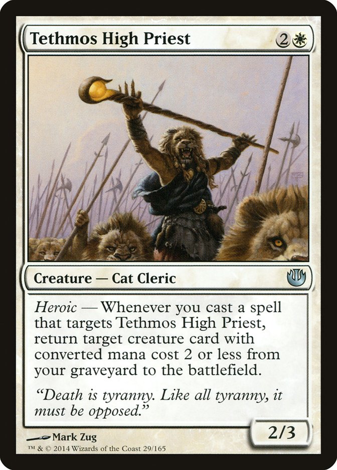 Tethmos High Priest [Journey into Nyx] Magic: The Gathering