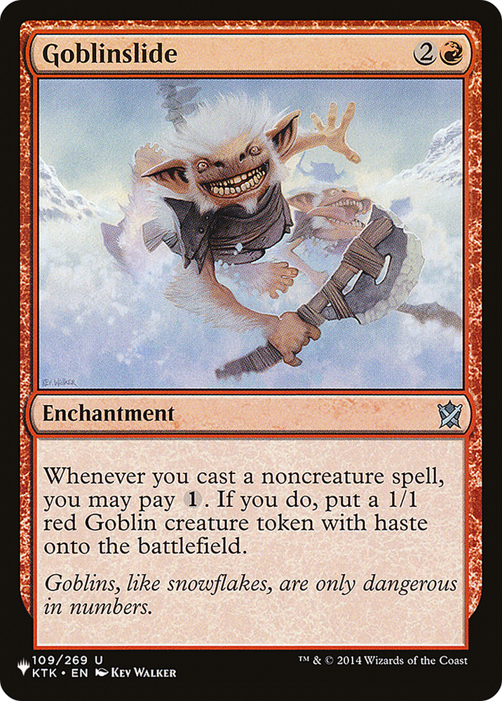 Goblinslide [The List] Magic: The Gathering