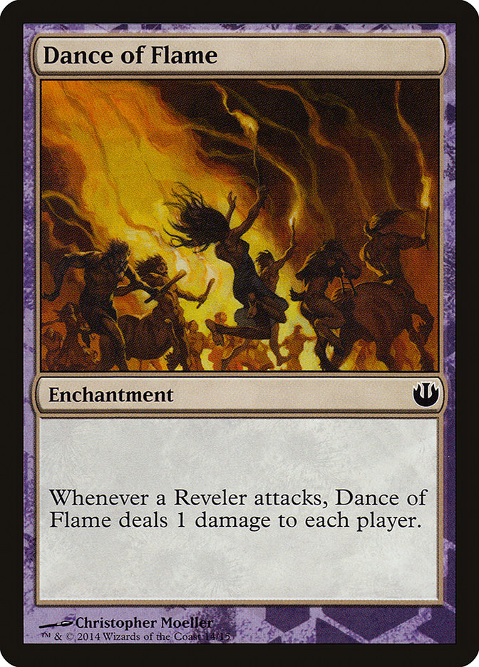 Dance of Flame [Journey into Nyx Defeat a God] Magic: The Gathering