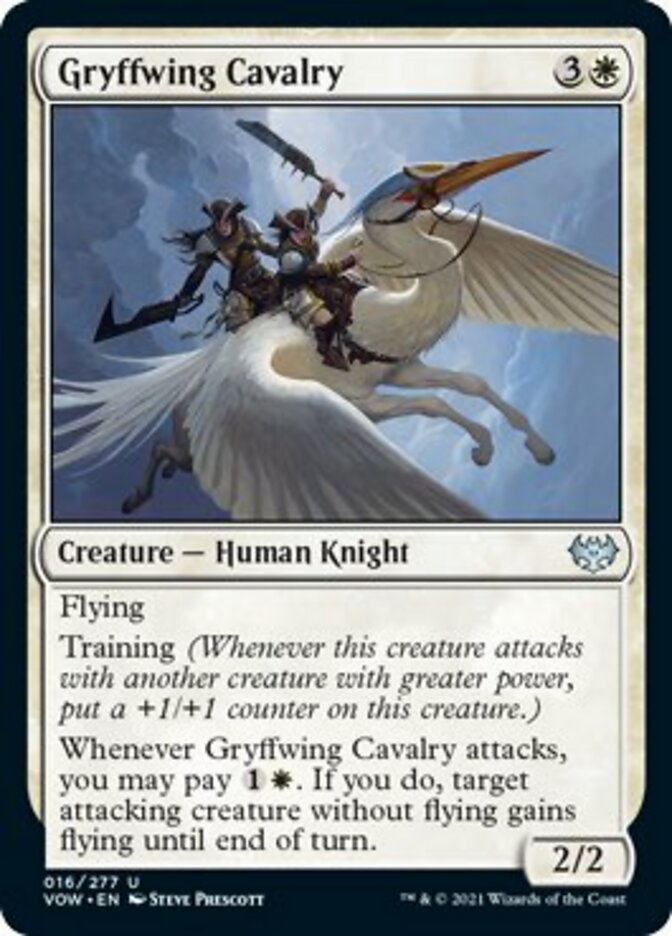 Gryffwing Cavalry [Innistrad: Crimson Vow] Magic: The Gathering