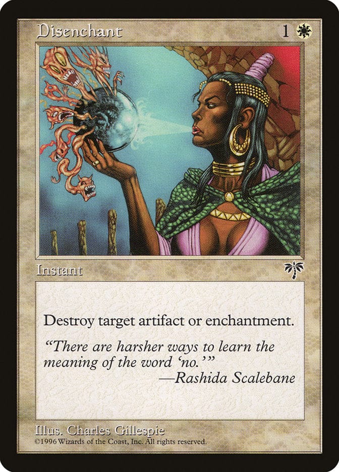 Disenchant [Mirage] Magic: The Gathering