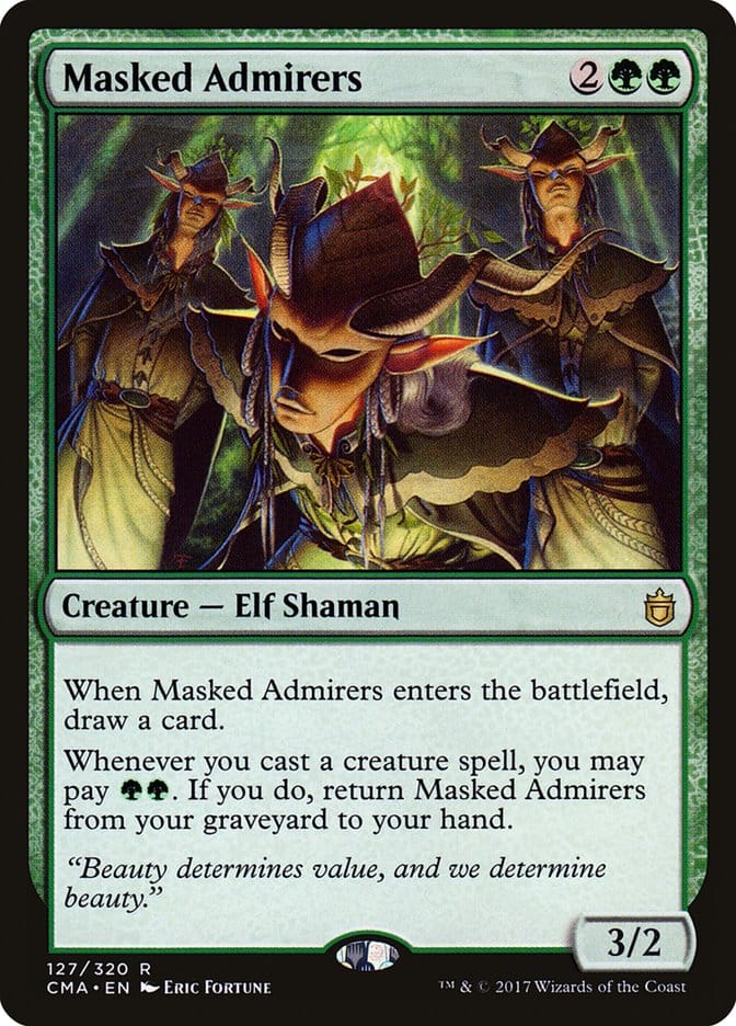 Masked Admirers [Commander Anthology] Magic: The Gathering