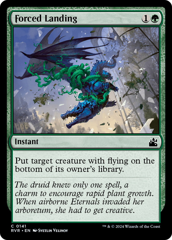 Forced Landing [Ravnica Remastered] Magic: The Gathering