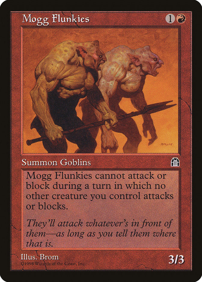 Mogg Flunkies [Stronghold] Magic: The Gathering