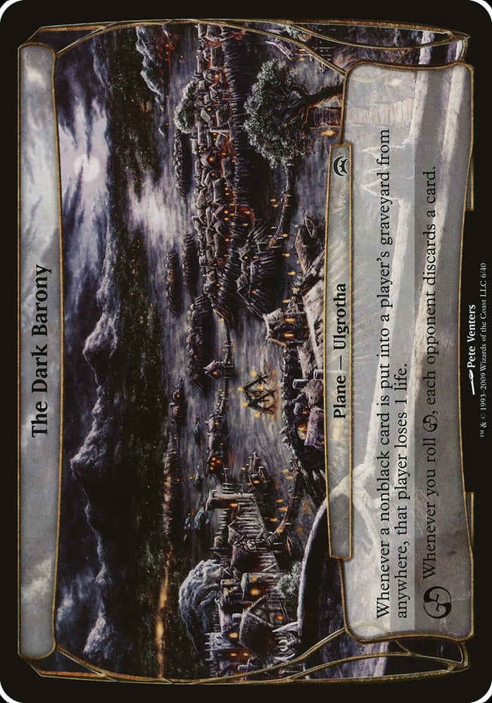 The Dark Barony (Planes) [Planechase Planes] Magic: The Gathering