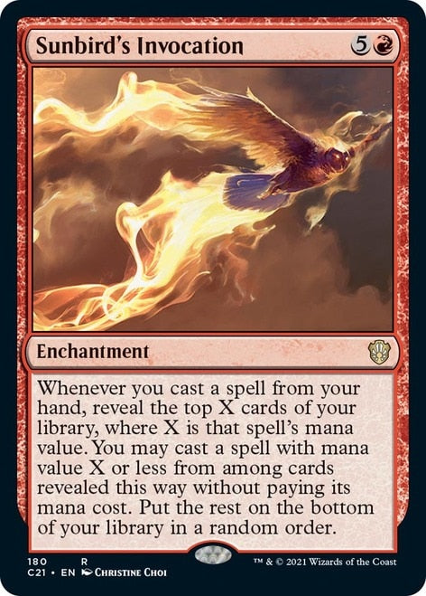 Sunbird's Invocation [Commander 2021] Magic: The Gathering