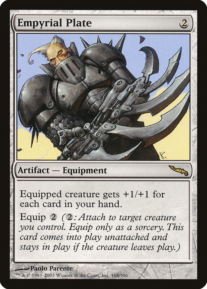 Empyrial Plate [Mirrodin] Magic: The Gathering