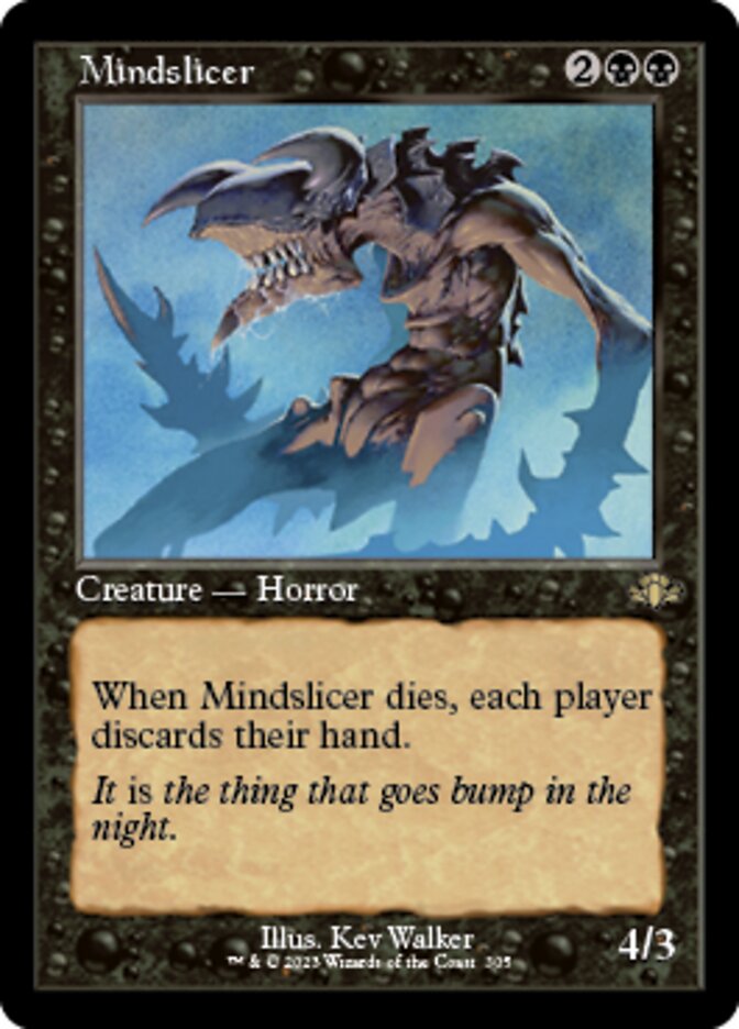 Mindslicer (Retro) [Dominaria Remastered] Magic: The Gathering
