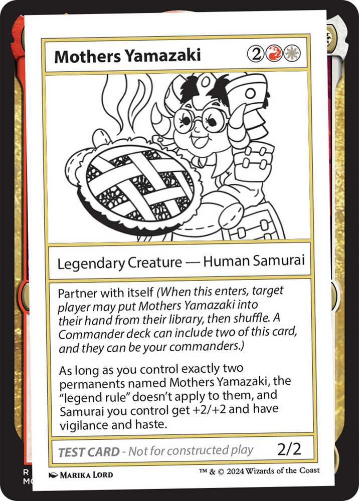 Mothers Yamazaki [Mystery Booster 2 Playtest Cards] Magic: The Gathering