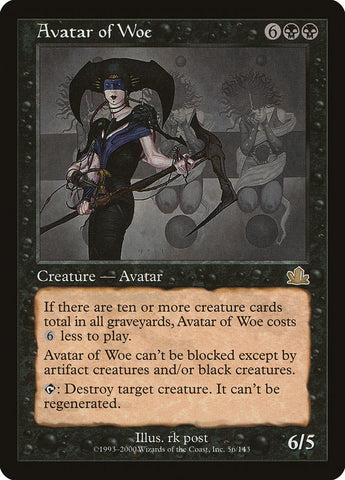Avatar of Woe [Prophecy] Magic: The Gathering