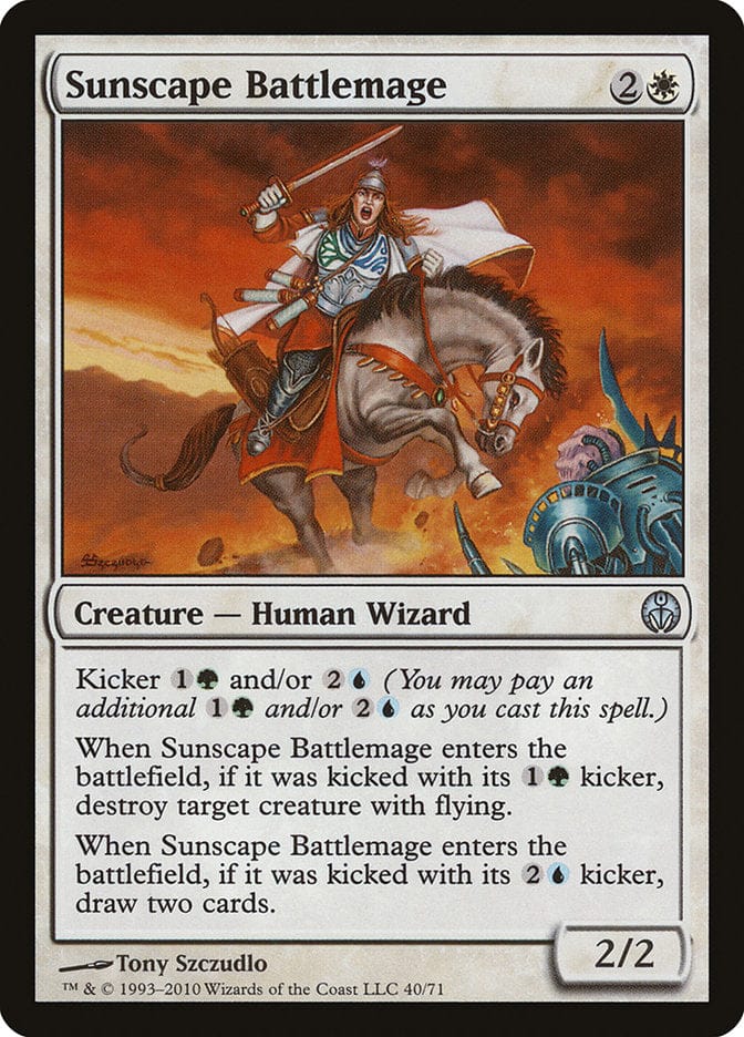 Sunscape Battlemage [Duel Decks: Phyrexia vs. the Coalition] Magic: The Gathering