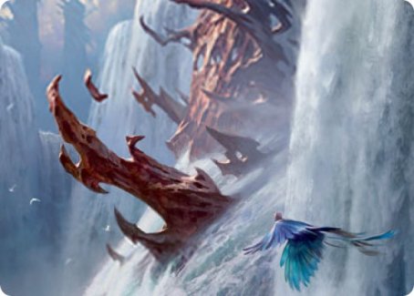 Island Art Card [Strixhaven: School of Mages Art Series] Magic: The Gathering
