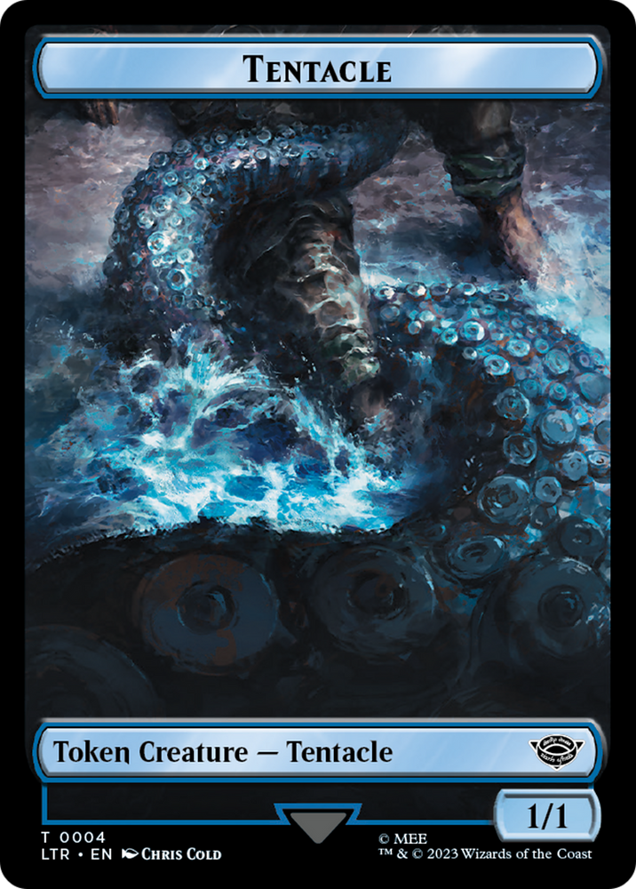 Food (09) // Tentacle Double-Sided Token [The Lord of the Rings: Tales of Middle-Earth Tokens] Magic: The Gathering