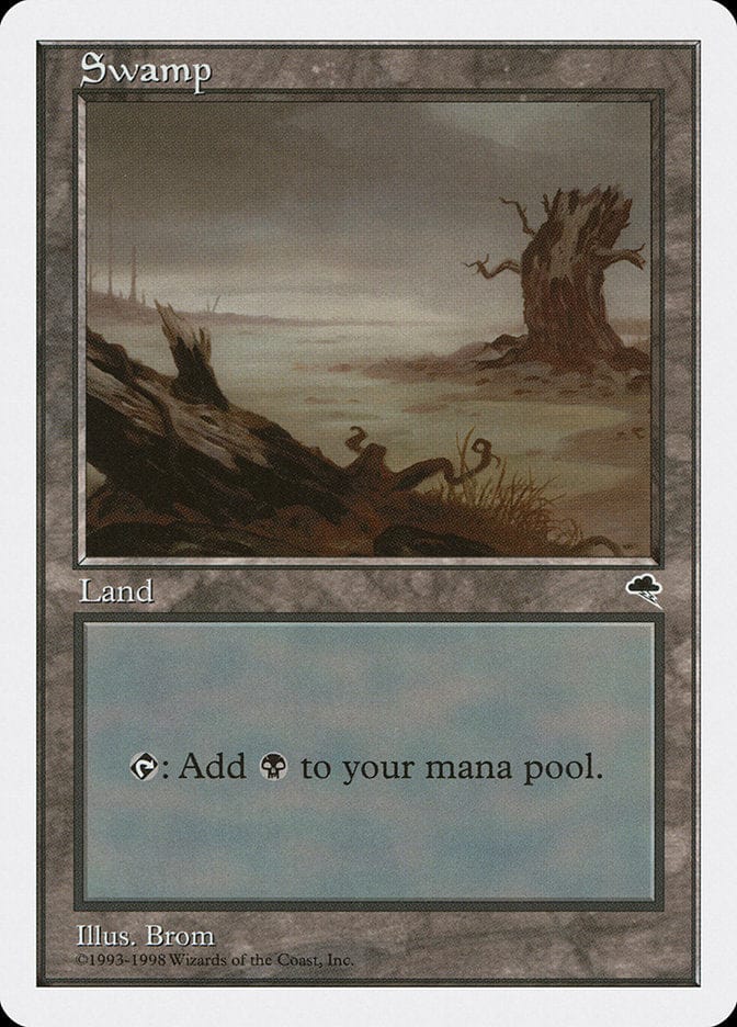 Swamp (Brom) [Anthologies] Magic: The Gathering