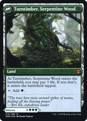 Turntimber Symbiosis // Turntimber, Serpentine Wood [Zendikar Rising Prerelease Promos] Magic: The Gathering