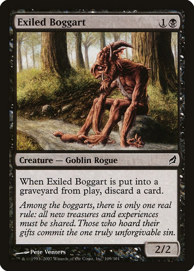 Exiled Boggart [Lorwyn] Magic: The Gathering