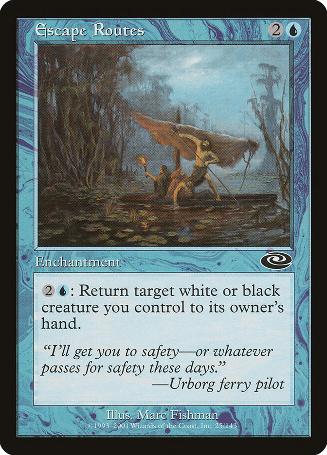 Escape Routes [Planeshift] Magic: The Gathering