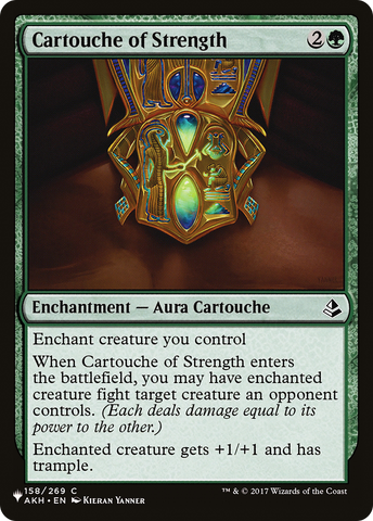 Cartouche of Strength [The List] Magic: The Gathering
