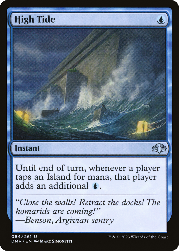 High Tide [Dominaria Remastered] Magic: The Gathering