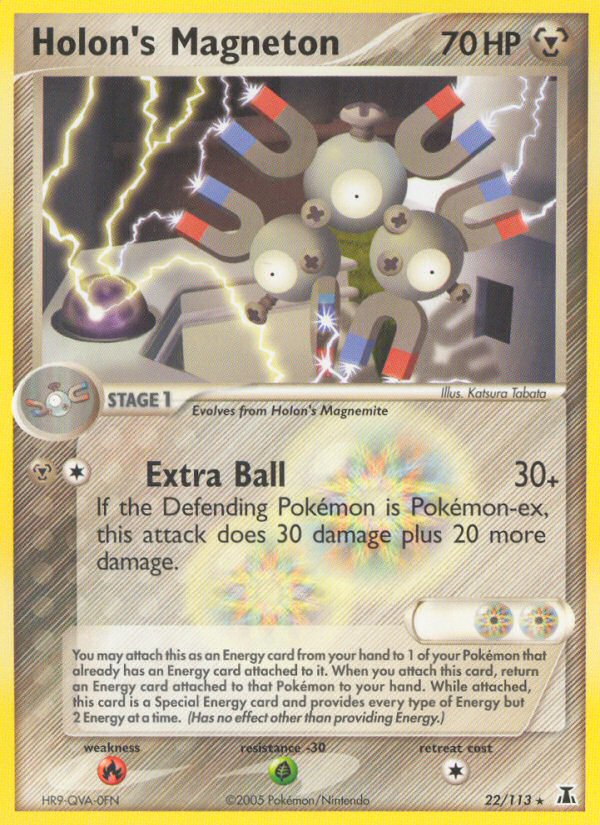 Holon's Magneton (22/113) [EX: Delta Species] Pokémon
