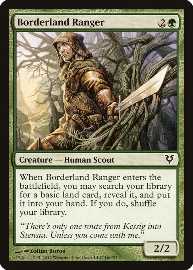 Borderland Ranger [Avacyn Restored] Magic: The Gathering