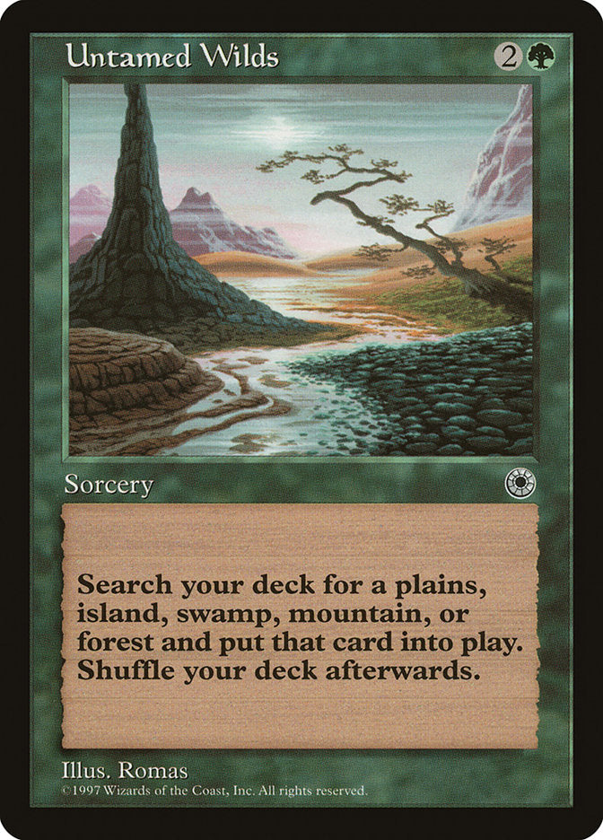 Untamed Wilds [Portal] Magic: The Gathering