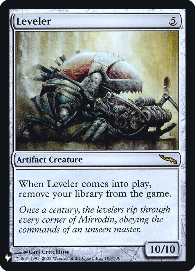 Leveler [Mystery Booster] Magic: The Gathering