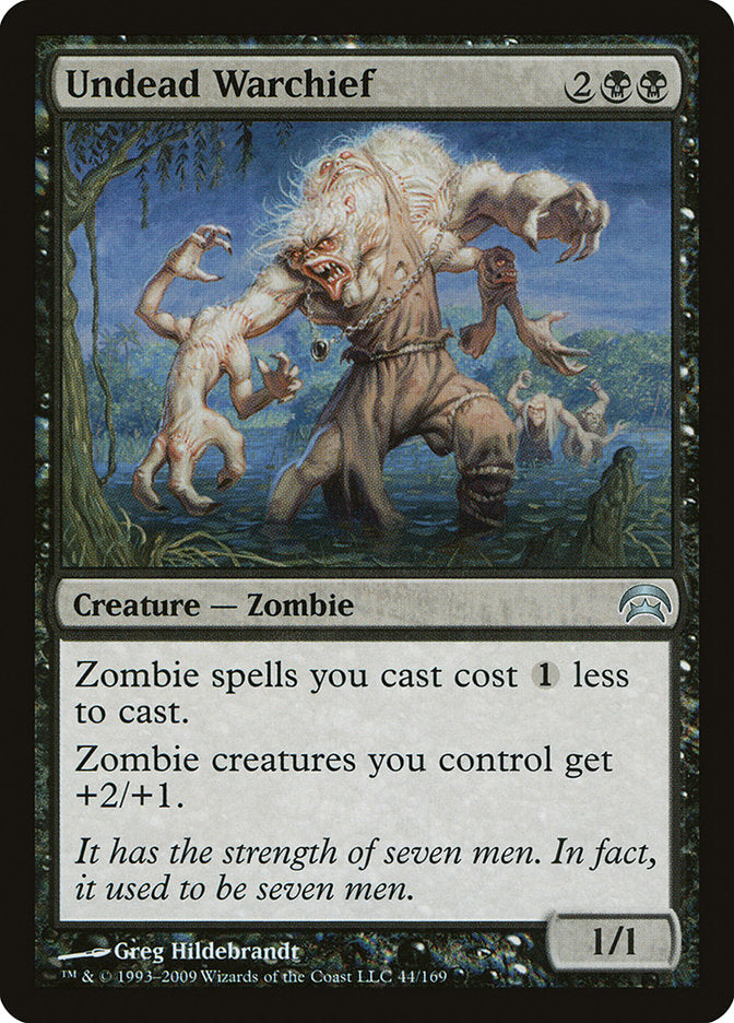 Undead Warchief [Planechase] Magic: The Gathering