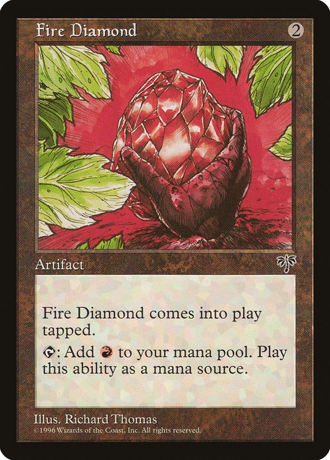 Fire Diamond [Mirage] Magic: The Gathering