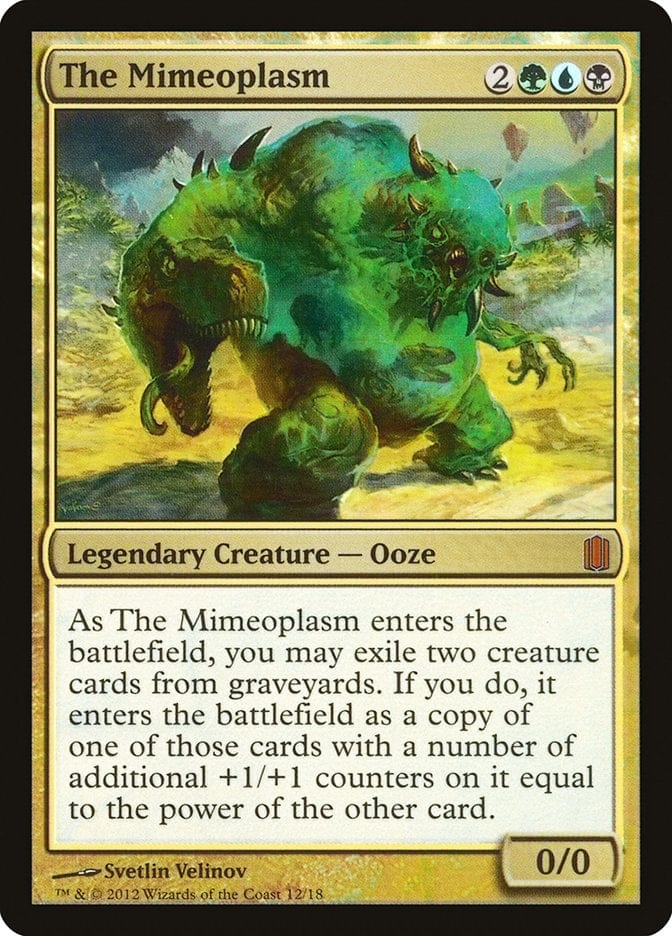 The Mimeoplasm [Commander's Arsenal] Magic: The Gathering