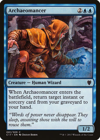 Archaeomancer [Commander 2017] Magic: The Gathering
