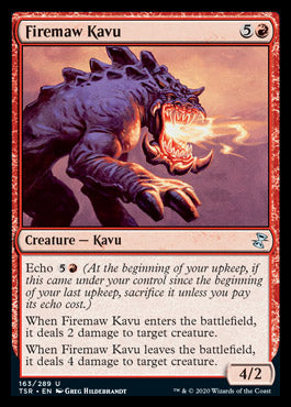 Firemaw Kavu [Time Spiral Remastered] Magic: The Gathering