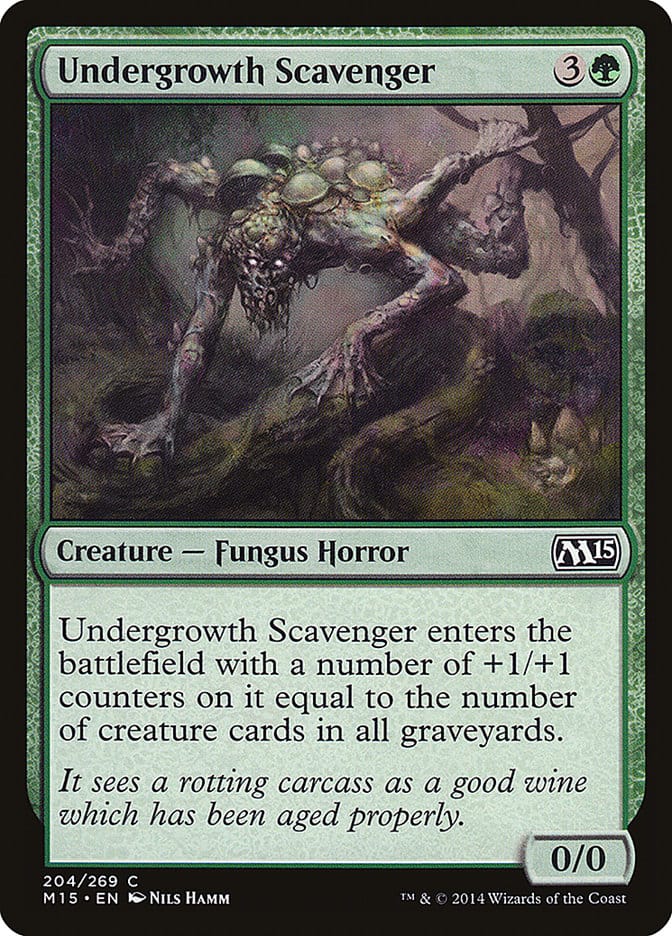 Undergrowth Scavenger [Magic 2015] Magic: The Gathering